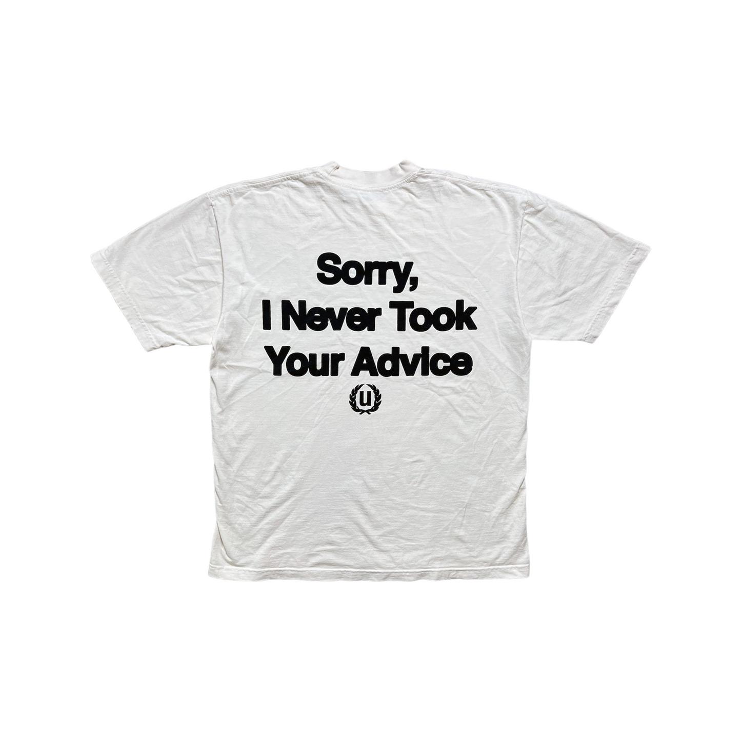 Sorry I Never Took Your Advice Tee(Creme)