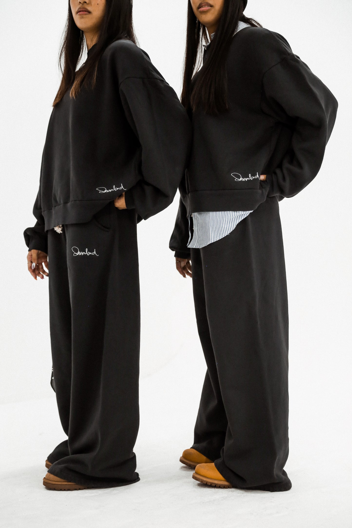Basics Sweatshirt(Washed Black)