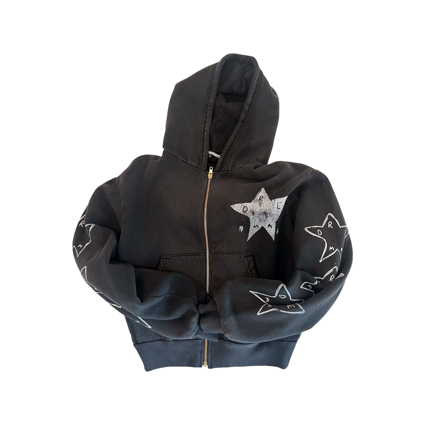 Dreamland Logo Zip Up(Vintage Black)