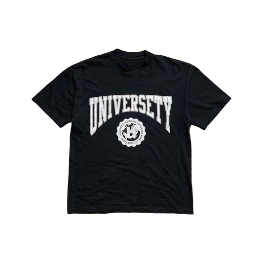 Universety Logo Tee(Black)
