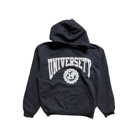 Universety Logo Hoodie(Black)